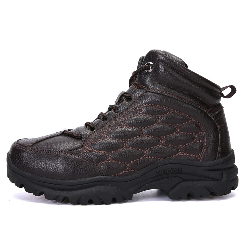 38-45 men winter boots Comfortable 2019 warm Non-Slip shoes #8022 | Обувь