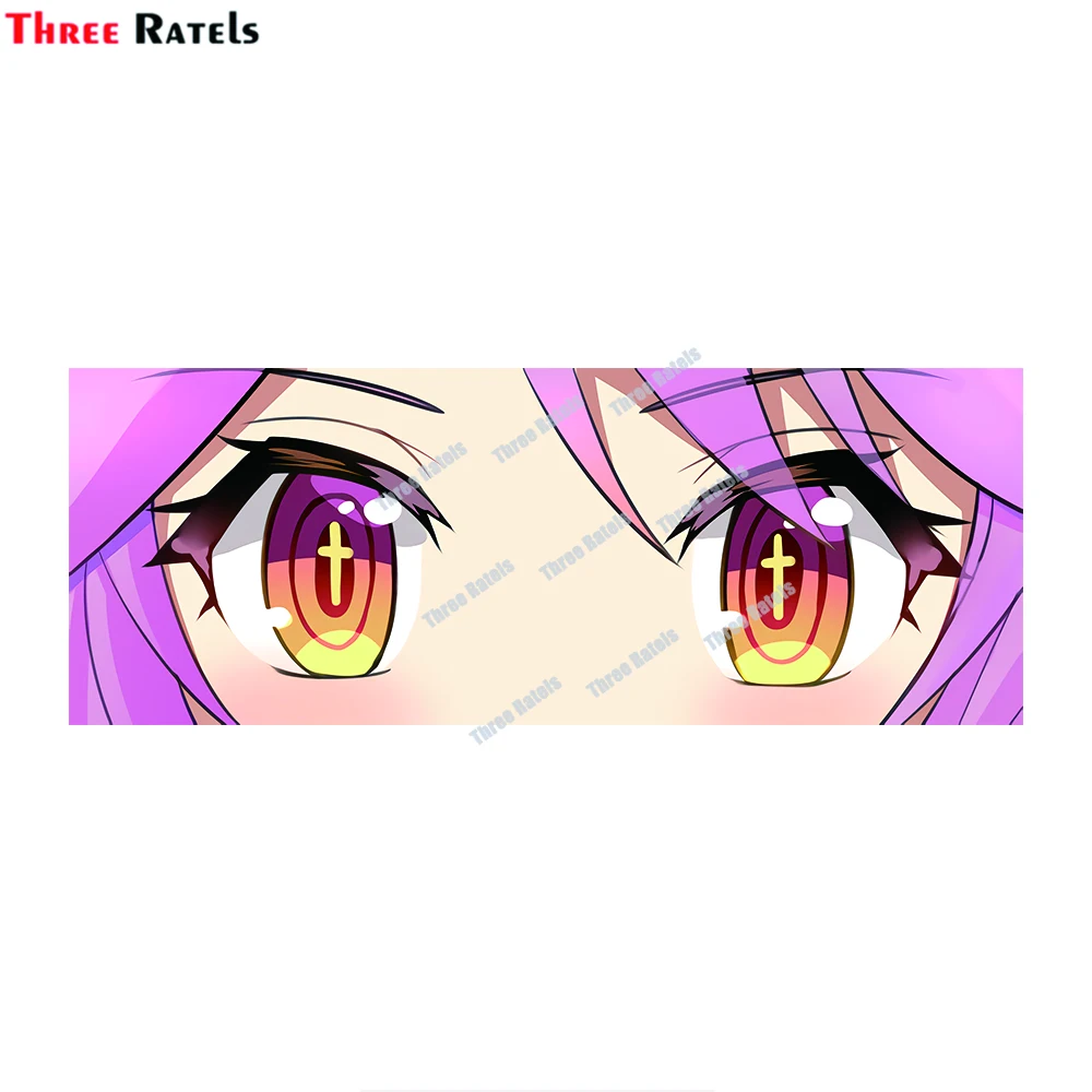 

Three Ratels D468 Jibril Eye Slap Decal для украшения автомобиля наклейки японское аниме