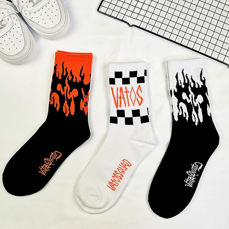 Новинка 2020 модные уличные носки в стиле хип хоп Харадзюку забавные мужские
