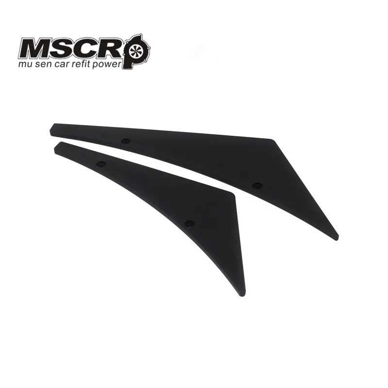 Новый универсальный передний бампер разделитель для губ ребра спойлер тела Canards