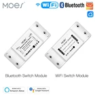 Умный светильник ключатель света Moes, универсальный, Wi-Fi, дистанционное управление через приложение, работает с Alexa, Google Home