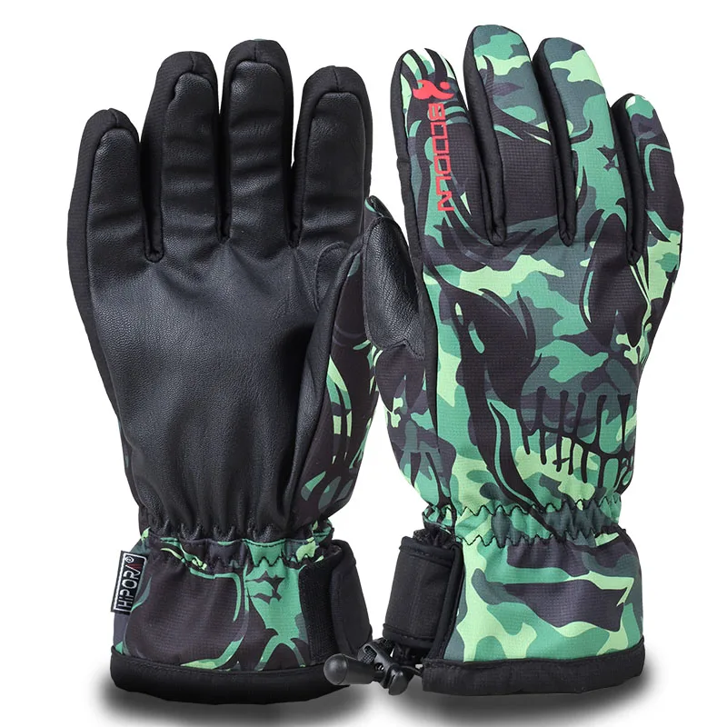 Зимние перчатки BOODUN для мужчин и женщин лыжные водонепроницаемые ветрозащитные