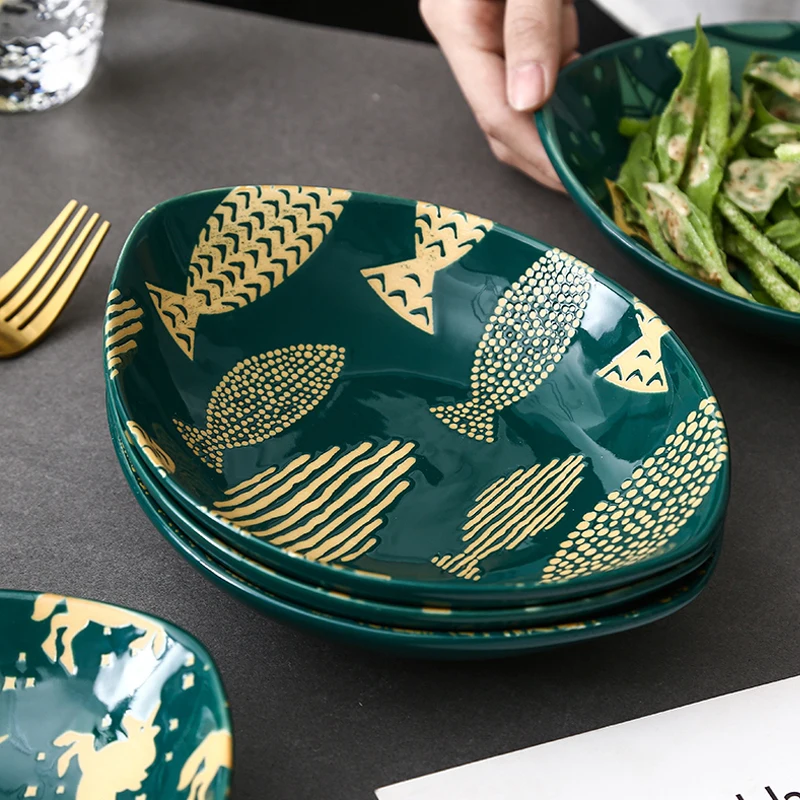 Sakura Керамика с суповую тарелку производство Китай фруктовый салат тарелка