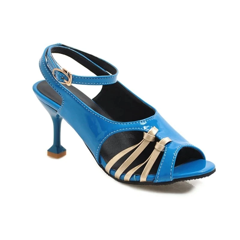 Женские босоножки на высоком каблуке летняя женская обувь с вырезами и открытым