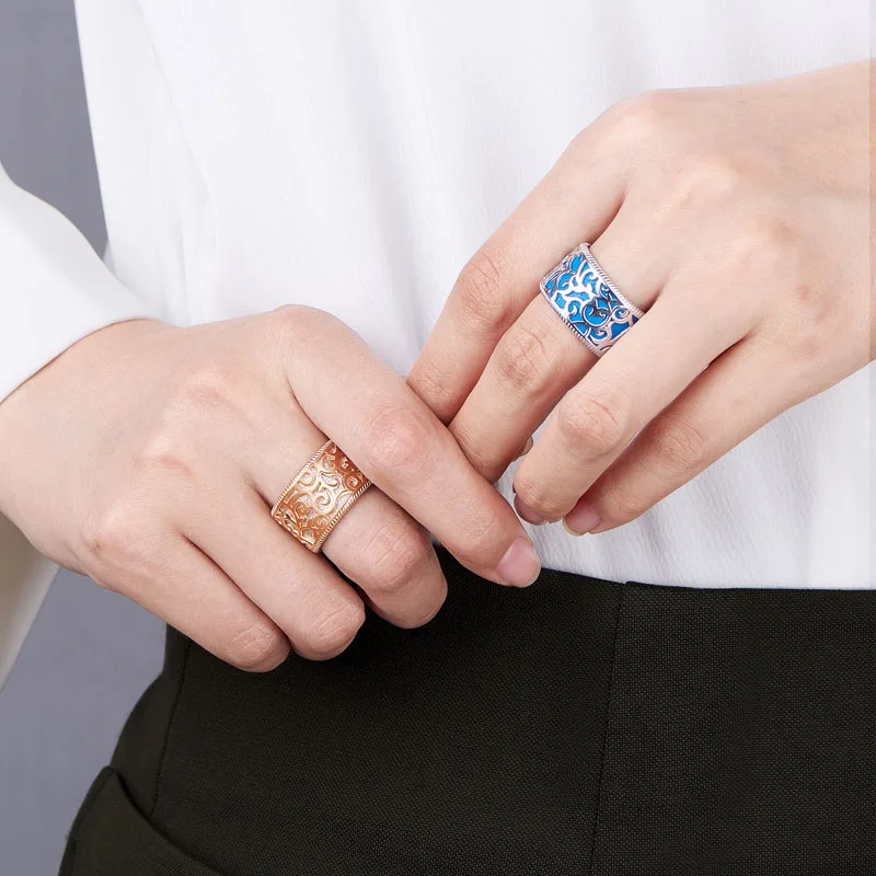 Женские медные кольца Cremo на палец закрытые сменные кожаные 2019 | Украшения и