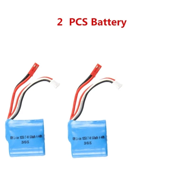 iOCEAN 1 RC Boat Battery 7.4V 600mAh For Speedboat Spare Parts Original Accessories | &amp Accs