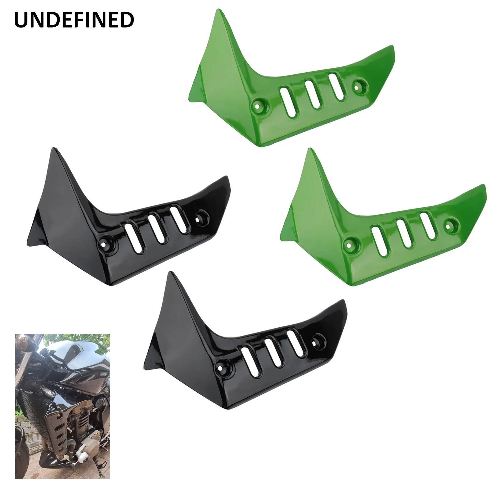 Комплект обтекателей для мотоцикла KAWASAKI Z750 2004-2007 правый левый радиатор боковая