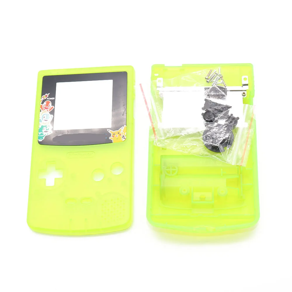 

New shell kit for Gameboy COLOR GBC Housing Shell Cover Replacement Part for Nintend for Gameboy Color for GBC Console Case