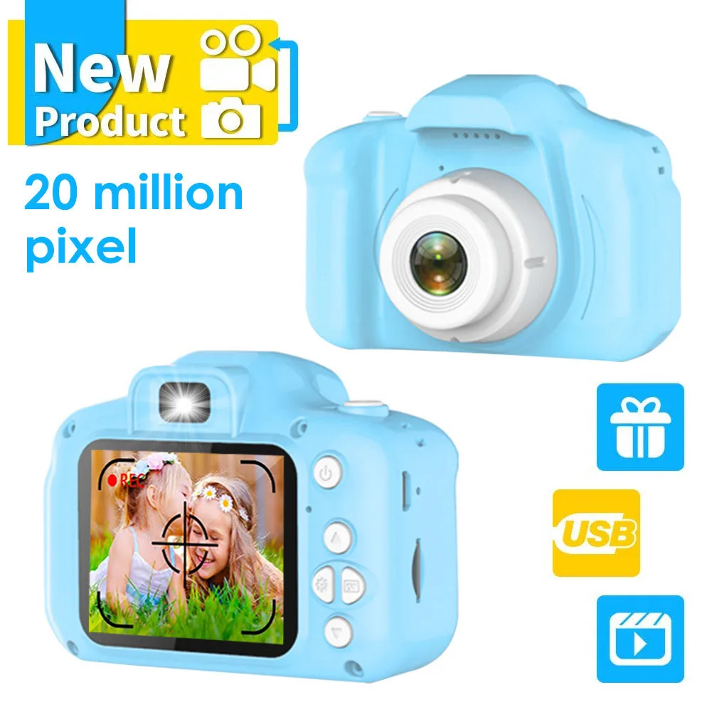 

Children's Camera Video Camera Toy Girl Birthday New Year Gift HD Digital Video Camera Set Early Education Learning Toy