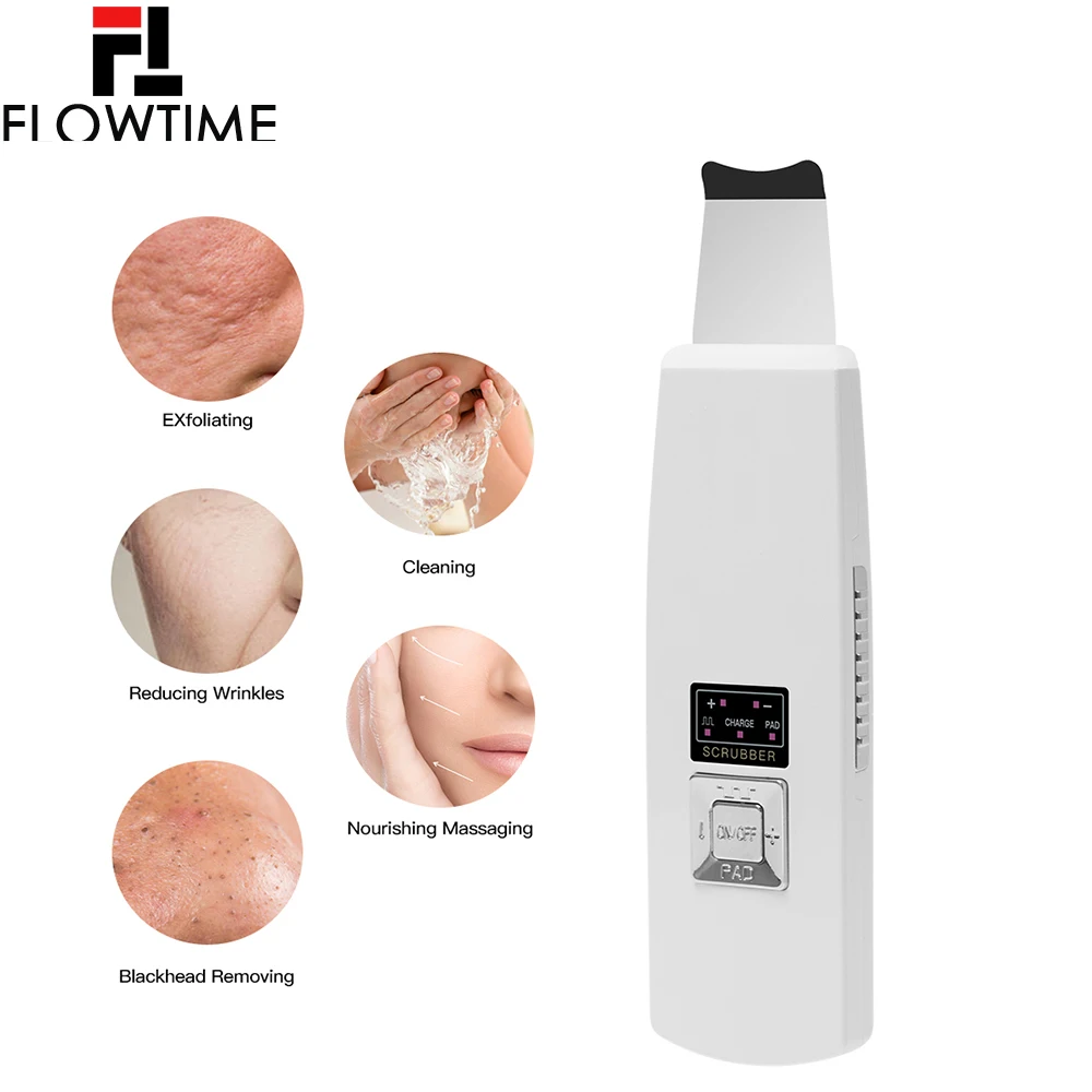 Ультразвуковой аппарат для чистки лица удаления черных точек устранения морщин