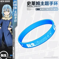 japan anime that time i got reincarnated as a slime cosplay sports bracelet rimuru tempest bangle silica gel party props gifts