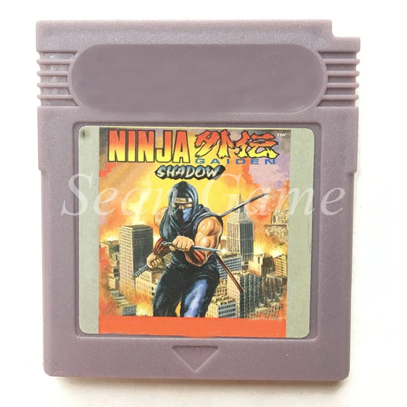 16 бит портативная консоль видео игровая карта-картридж для Ninga Gaiden Shawdow версия