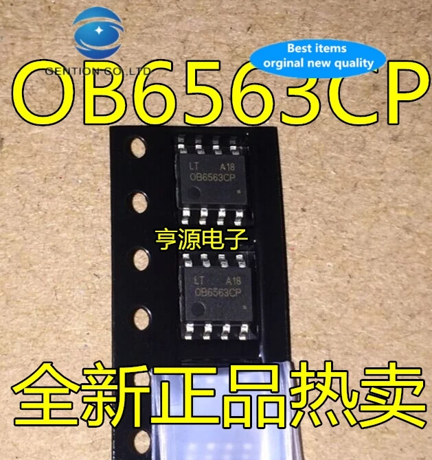 Новый и оригинальный ЖК-источник чипа управления питанием OB6563 OB6563CP OB6563CPA SOP-8, 30 шт., 100%