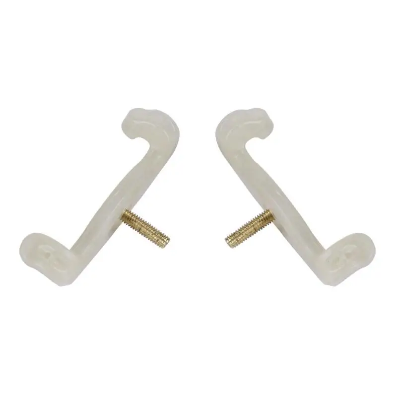 

2pcs Violin 3/4 and 4/4 Size Violin Adjustable Shoulder Rest Rubber Feet