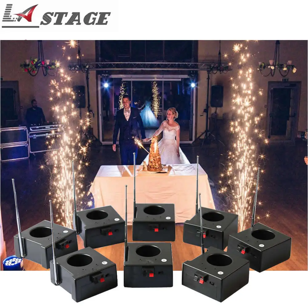

E08 Remote Control 8 Channels China Pyrotechnics Cold Pyro Fountain Fireworks Firing System For Wedding Decoration