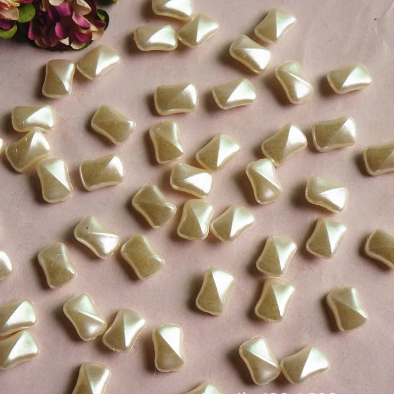 

Бусины с имитацией под жемчуг, 10 х15 мм, 50 шт.