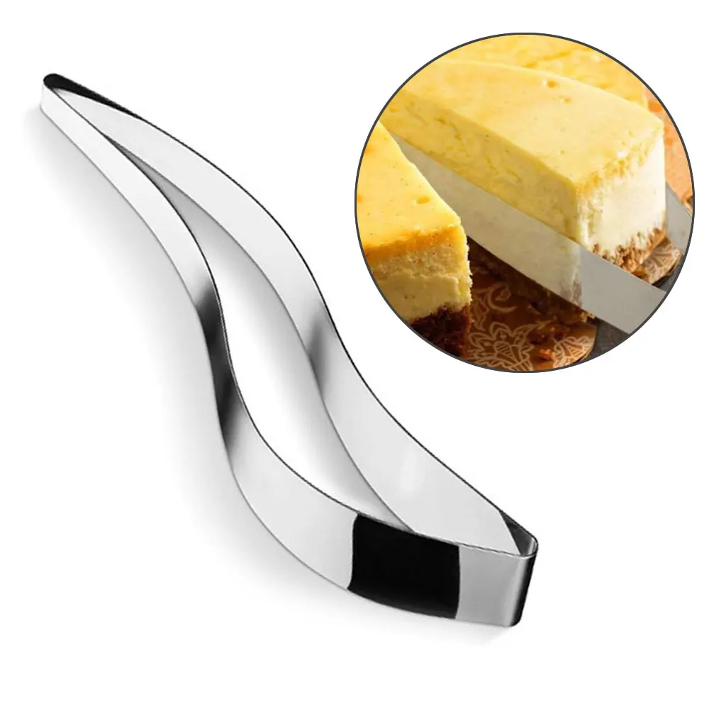 Новые торты из нержавеющей стали слайсер для печенья сервер торт помадный десерт