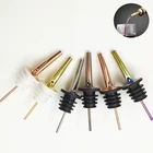 2-3 шт. скоростной разливатель из нержавеющей стали, бутылка для ликера, дозаторы и уксус, конический стопорный носик, подходит для горлышка бутылки около 34 дюймов