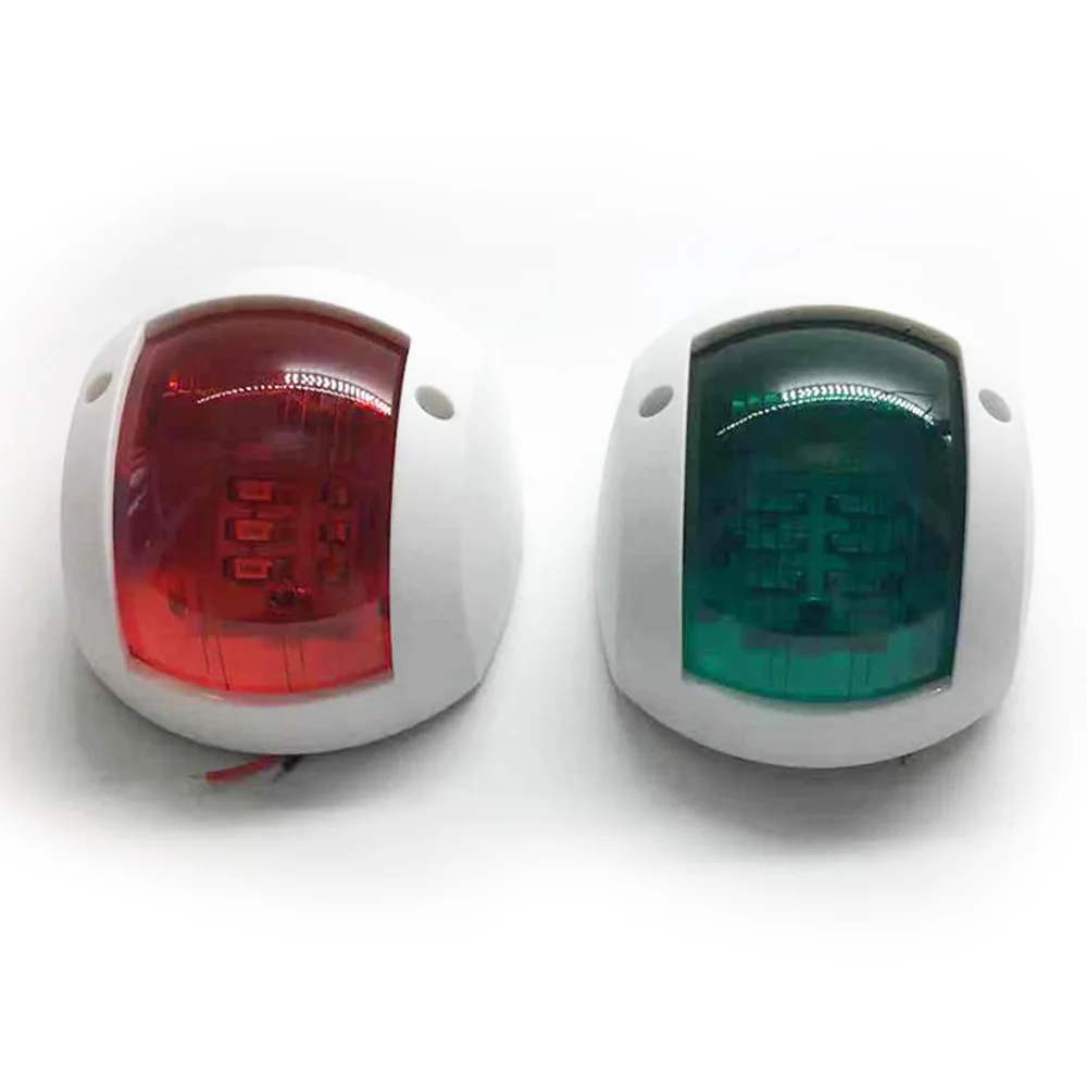 Индисветильник для лодки 1 пара 12 В из нержавеющей стали красный и зеленый