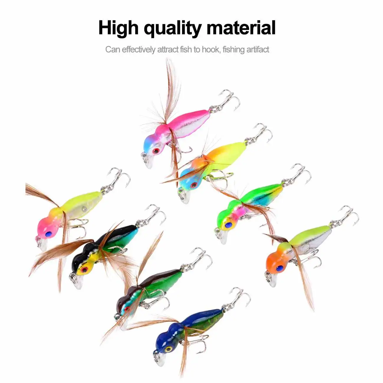 

Artificial Fishing Lure Various Style Butter Fly Insects Fishing Bait Artificial Plastic Cicada Tackle for Outdoor Fishing Lover