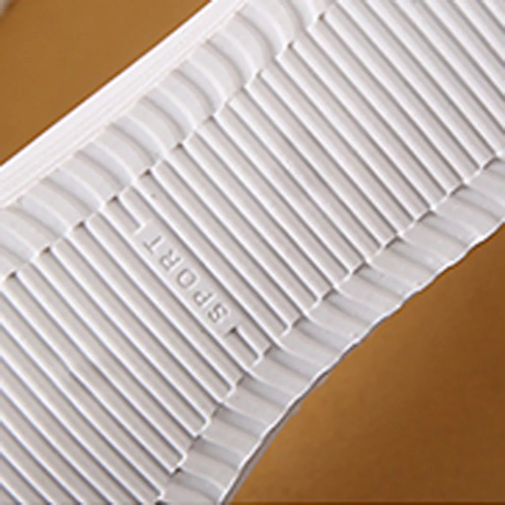 

New Fashion Spring Canvas Platform Shoes Sneakers flats shoes Women White Casual Shoes leisure Lace-up Platform single Shoes#3