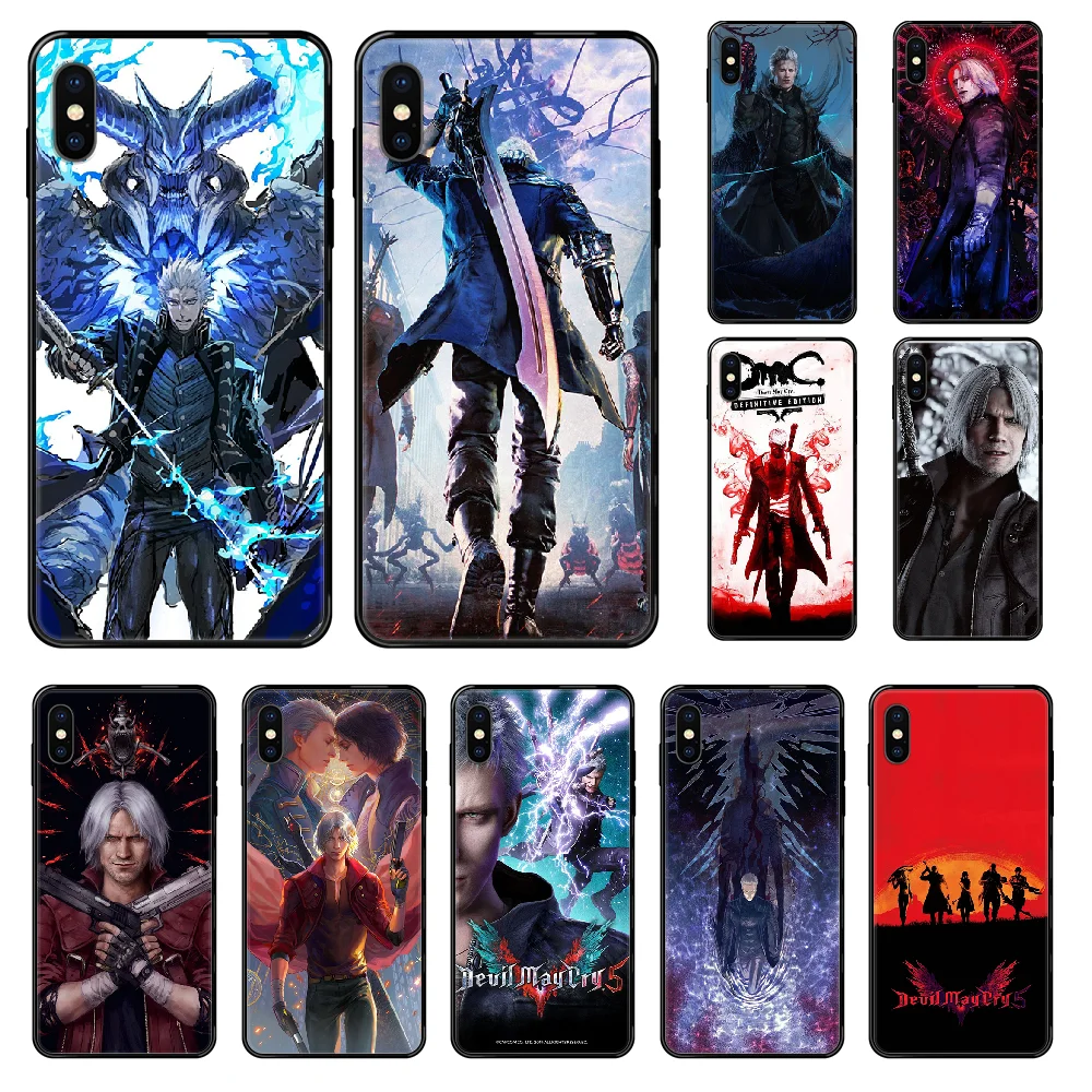 Чехол для телефона с изображением игры дьявола iphone 4 4s 5 5S SE 5C 6 6S 7 8 plus X XS XR 11 PRO MAX 2020