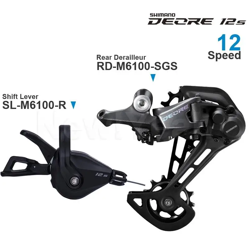 Переключатель передач SHIMANO DEORE M6100 12 Скоростей задний переключатель оригинальные