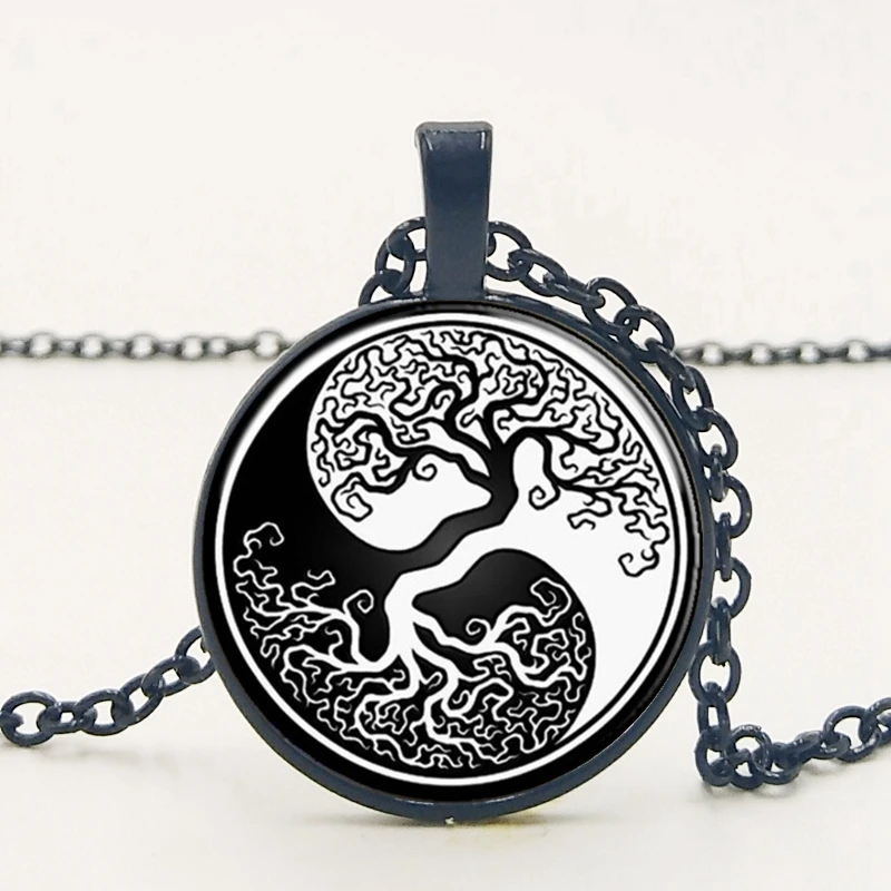 Стиль Новинка В стиле ретро Красивая сплав Черный и белый с изображением символа