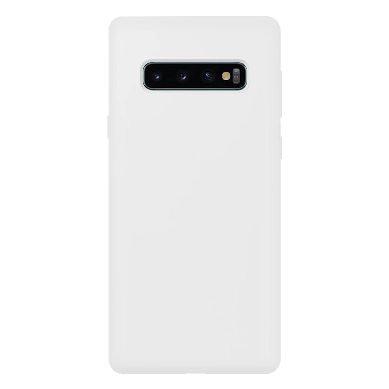 Для samsung S10 чехол, высокое качество, мягкий силикон, 360, полная защита, задняя крышка для samsung Galaxy S10 Plus S10e чехол