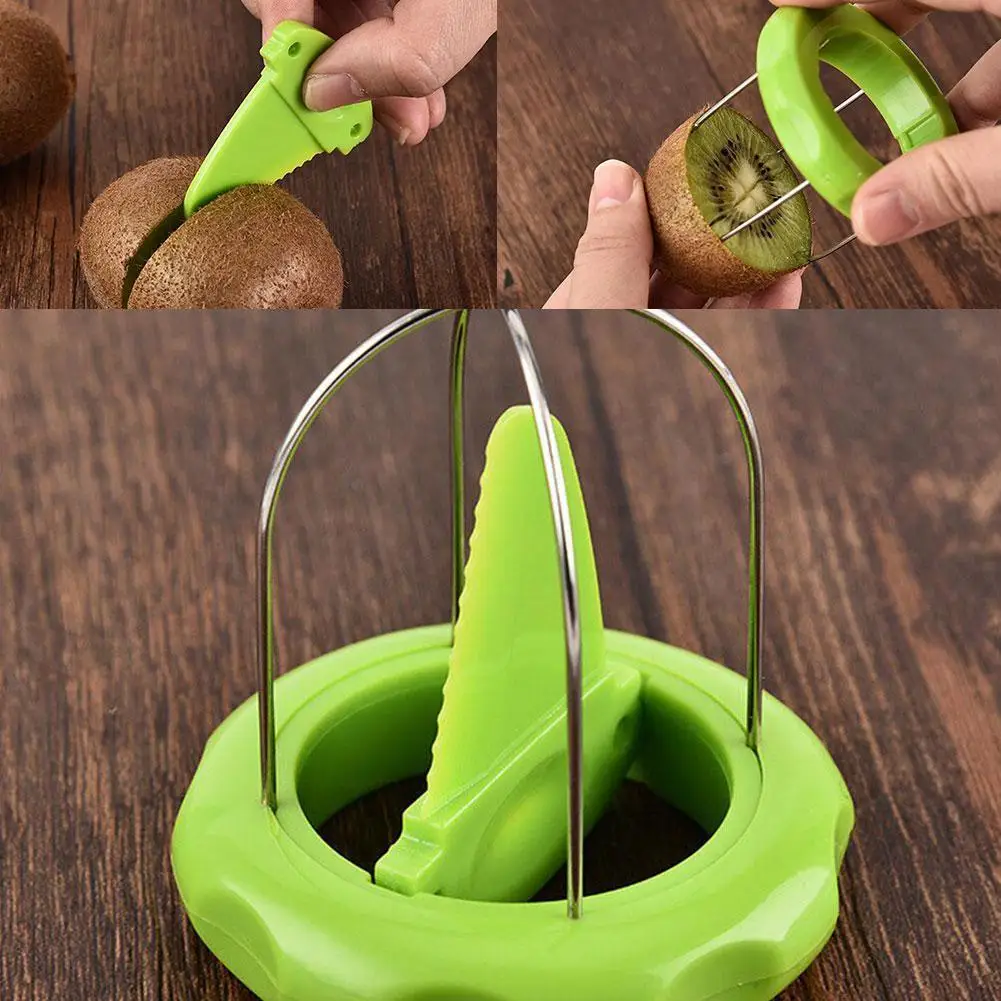 

Hot Sale Mini Fruit Kiwi Cutter Peeler Slicer Kitchen tools Green peeling Gadgets Kiwi For Pitaya Tools N4X7