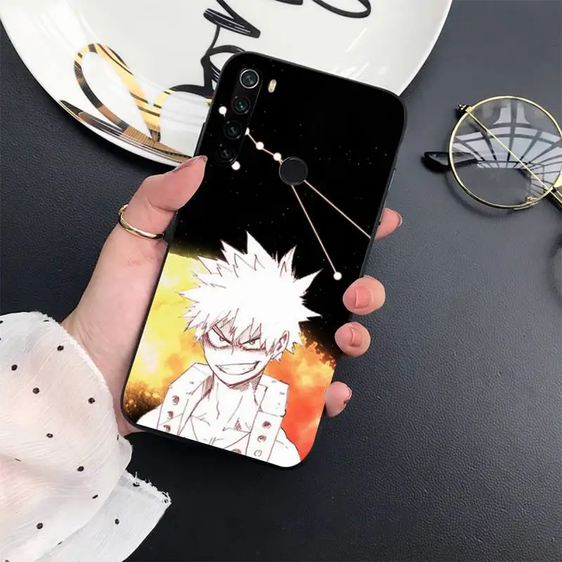 

My Hero Boku No Hero Academia Phone Case For Xiaomi Redmi 7 8 9t a3Pro 9se k20 mi8 max3 lite 9 note 9s 10 pro