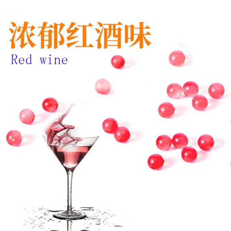 100 зерна DIY поп-бисера держатель сигареты шарики фильтра фрукты красное вино мята