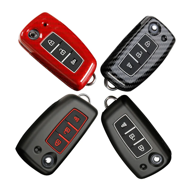 

Zinc Alloy+Silicone Car Key Cover For Nissan Rogue Qashqai J11 Juke F15 Pulsar C13 Murano Quest Livina Folding Remote Fobs Case