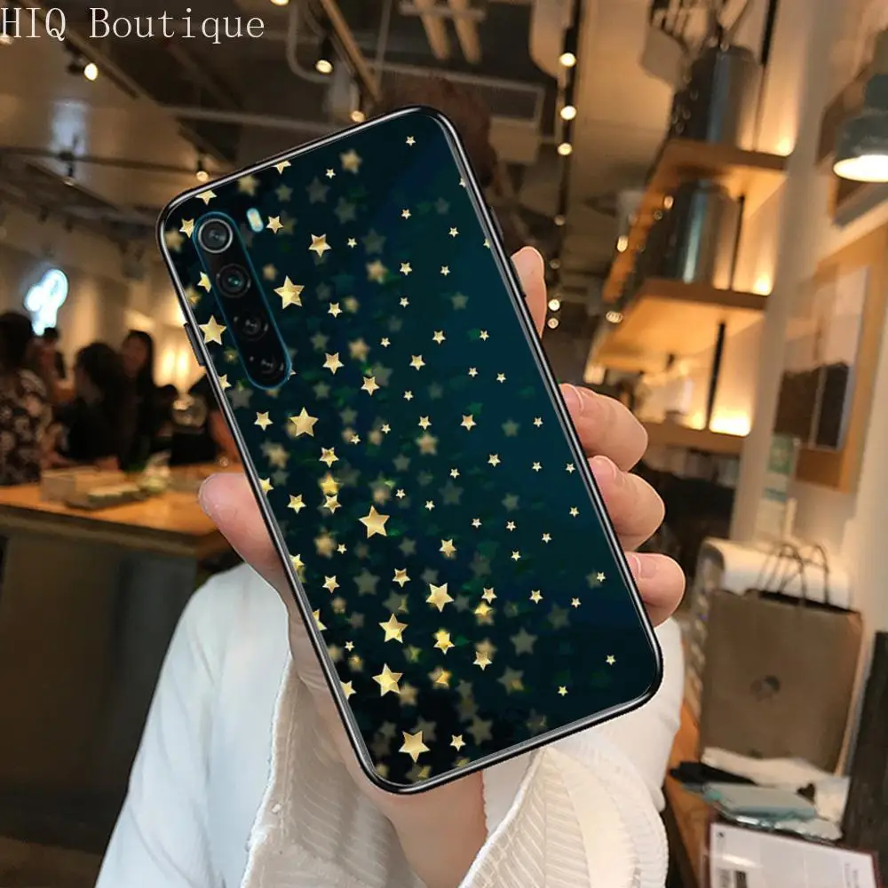 

Fall resistant cartoon Phone Case For XiaoMi Redmi Note 9S 8 7 6 5 A Pro T Y1 Anime Black Cover Silicone Back Pretty