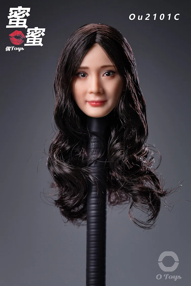 1/6 OU2101 A/B/C/D женская голова азиатская Красивая Yang Mi Fit 12 дюймов экшн-фигурка тело