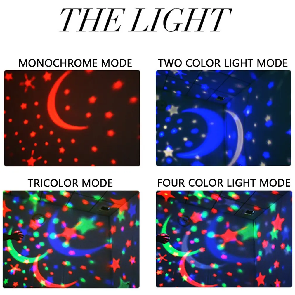 Светодиодный проекционный светильник волшебная игра звездное небо Проекционные