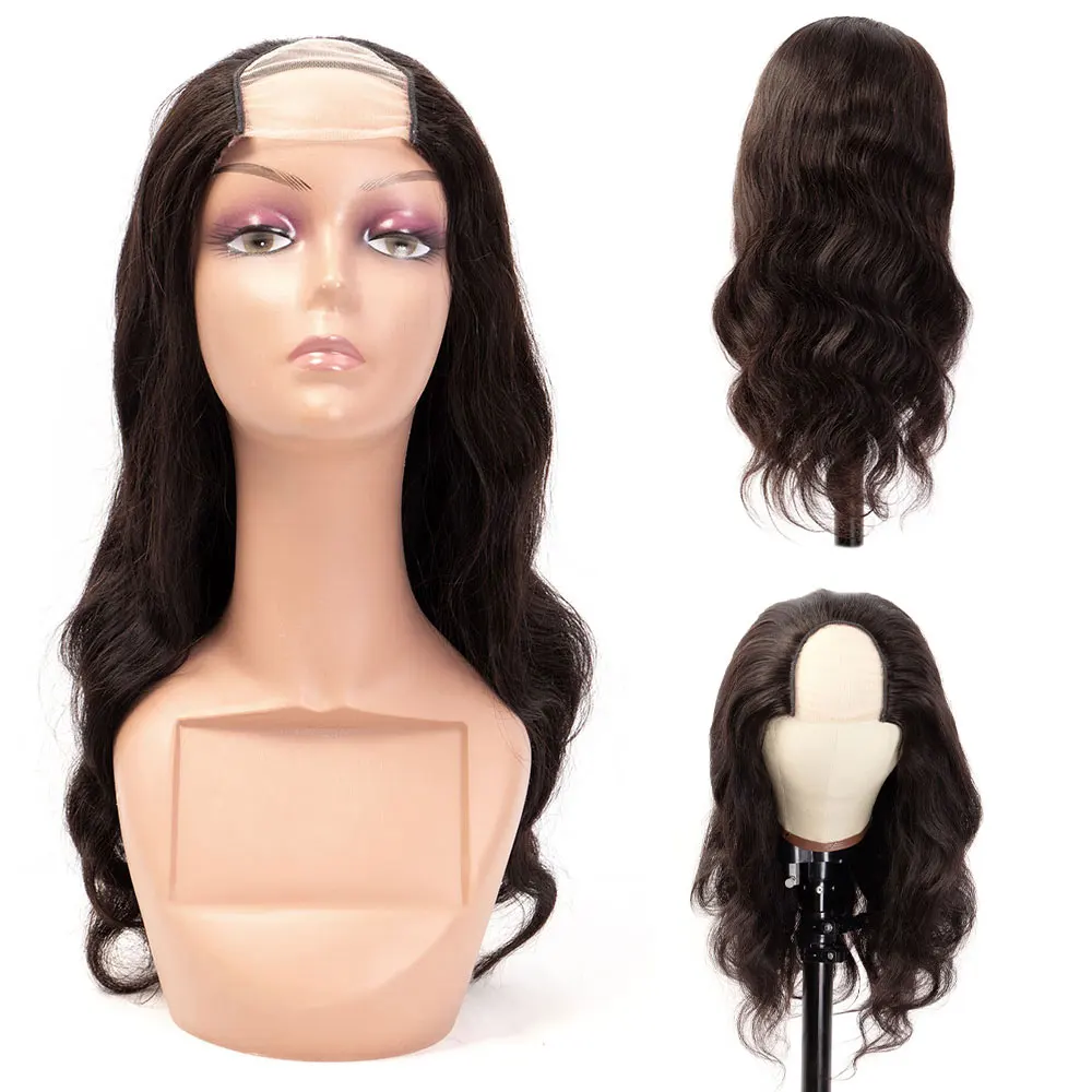 Парики из человеческих волос с волнистыми волосами отбеленные узлы 180% плотность