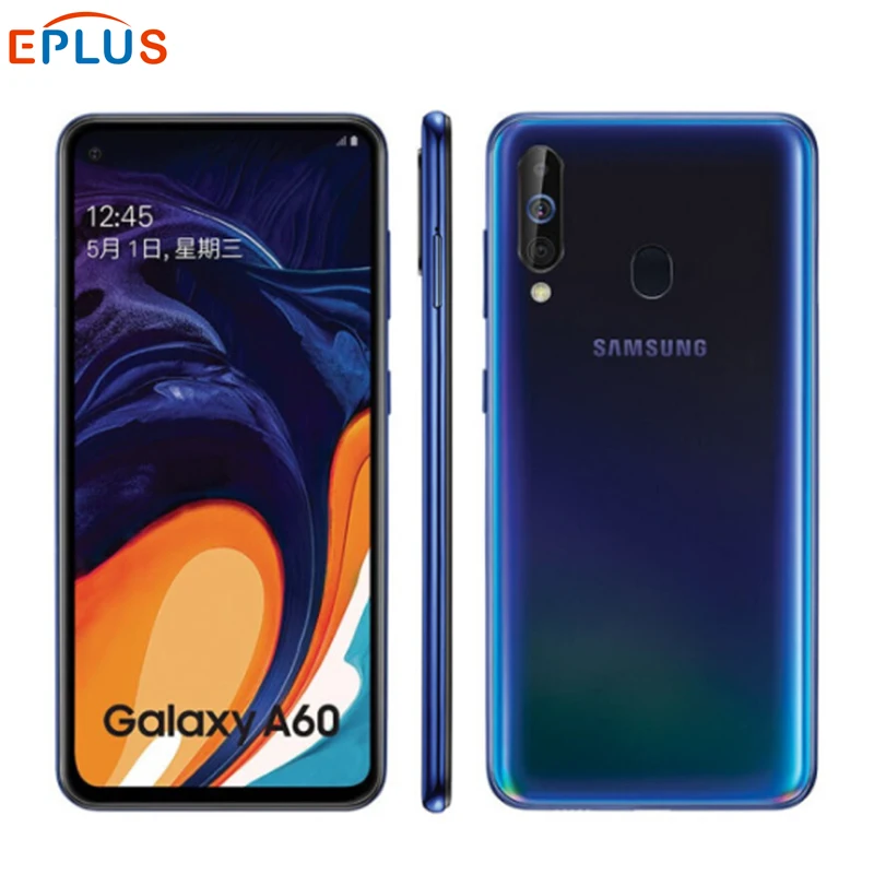 Мобильный телефон samsung Galaxy A60 A606Y DS 6 3 дюймов ГБ ОЗУ 128 Гб ПЗУ Восьмиядерный