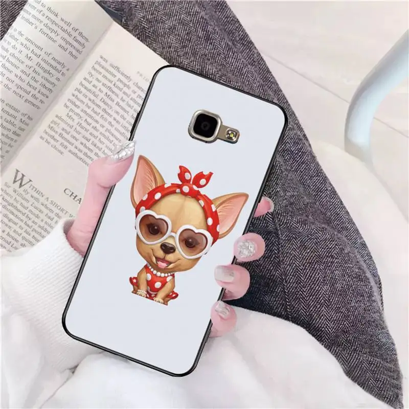 Чехол Yinuoda для телефона с изображением собаки чихуахуа Samsung A50 A70 A40 A6 A8 Plus A7 A20 A30 S7 S8