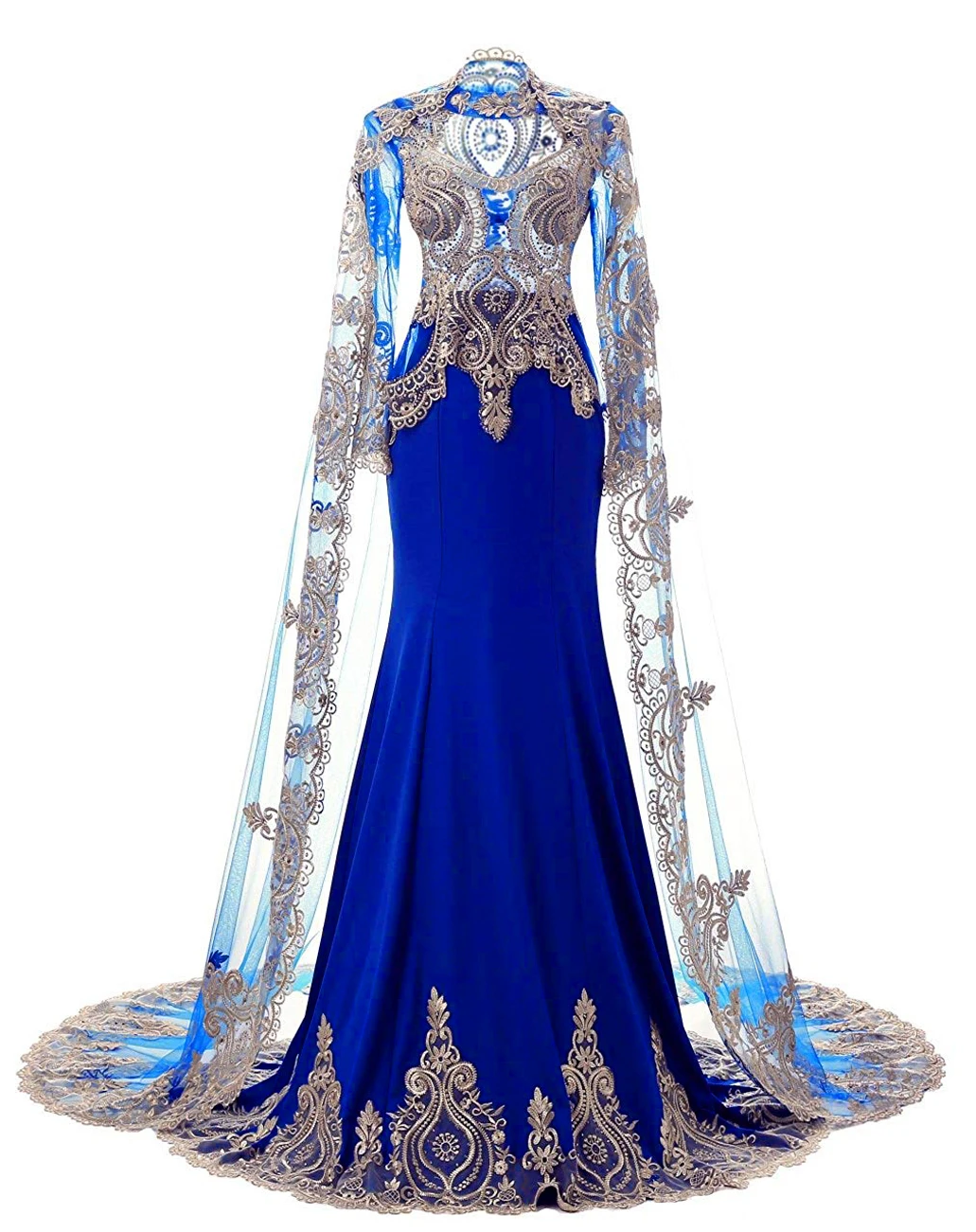 Настоящая фотография стразы Королевское Платье русалки для выпускного вечера