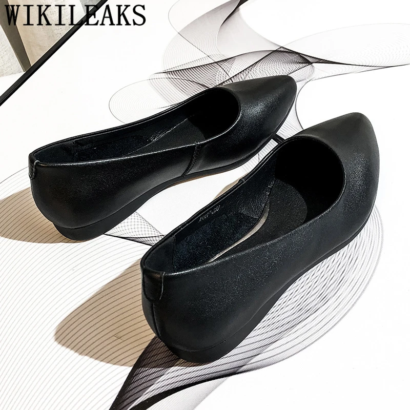 Роскошная дизайнерская обувь для женщин с острым носком на плоской подошве