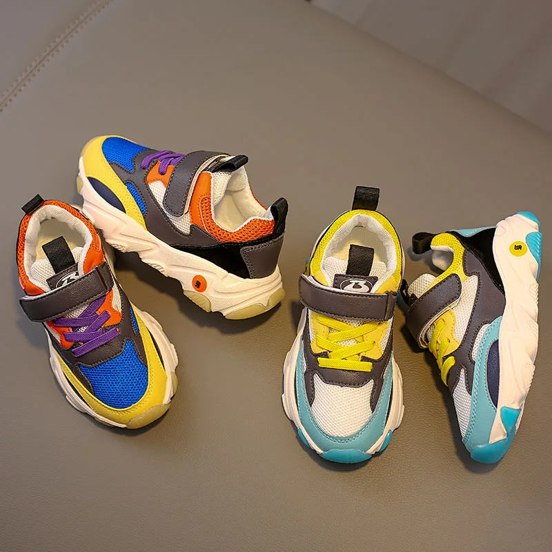BABAYA/осень 2019 г. Новая модная детская спортивная обувь кроссовки для мальчиков и