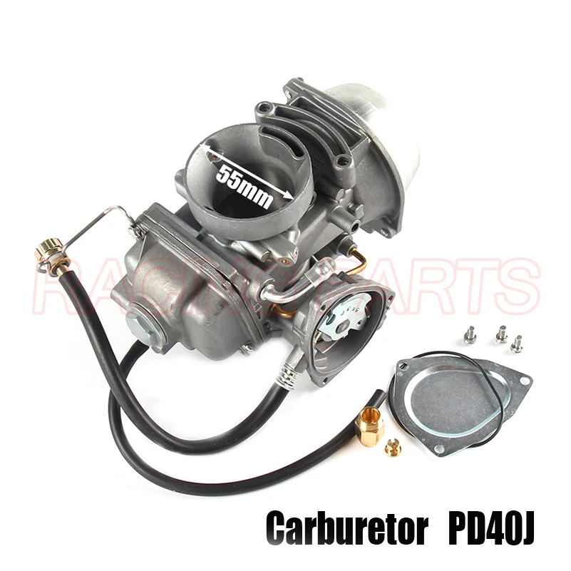 

Powermotor PD40J for Polaris Sportsman 500 4x4 Carburetor 2001-2013Big Boss 500 Universal 400cc to 600cc Racing Motor ATV