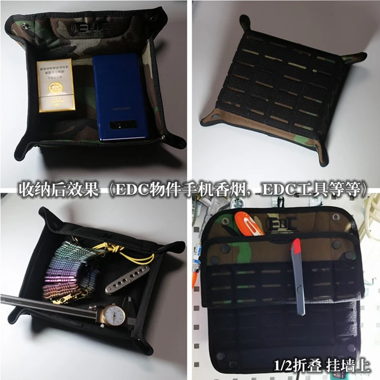 A118 EDC сумка для хранения инструментов многофункциональная сумка для инструментов складная сумка для хранения 1000D лоток для хранения мелочей
