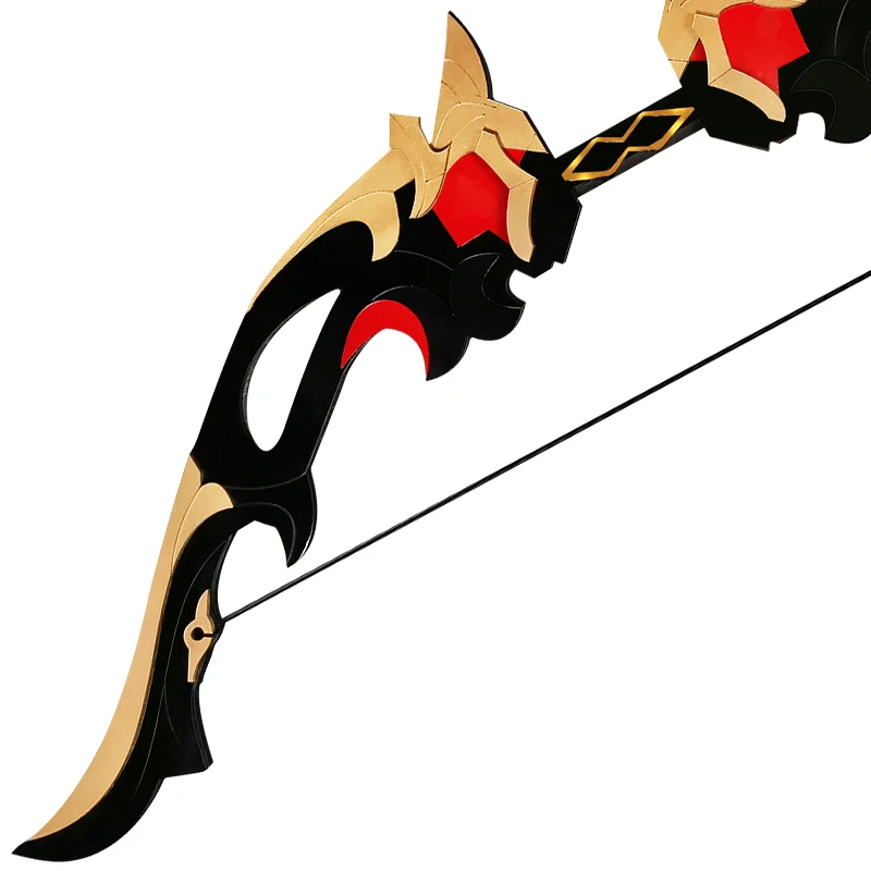 Game Genshin Impact Weapon bow and arrow cosplay props Fischl Xiao Hand-held weapon accessories | Тематическая одежда и
