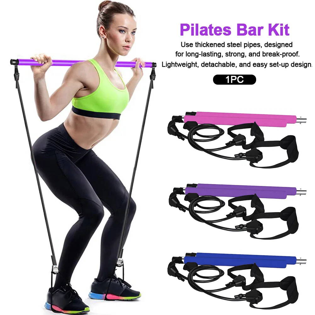 Палка для упражнения Бодибилдинг всего тела петля Ног Пилатес Набор йоги