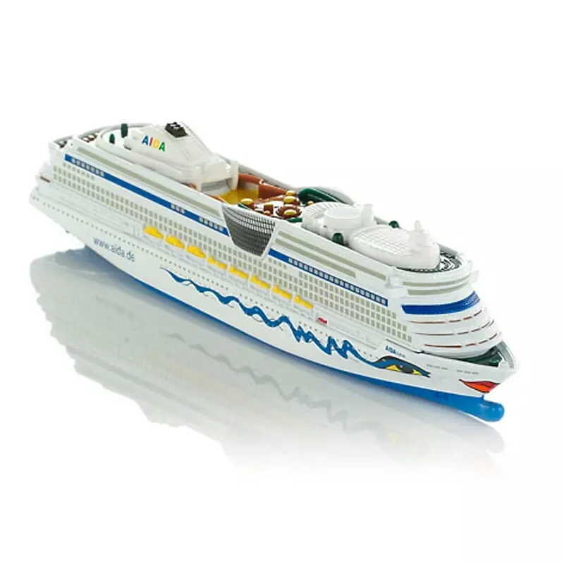 1/1400 Siku Aida Круизный корабль из сплава металла Cruiseliner миниатюрная Реплика, модель для детей, подарки на лодке