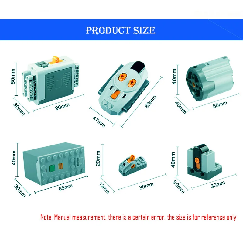 

Technical Parts Power Functions Servo Motor Technical Parts Building Block Set Compatible Brand 8883 8881 8882 88003 88002Brick