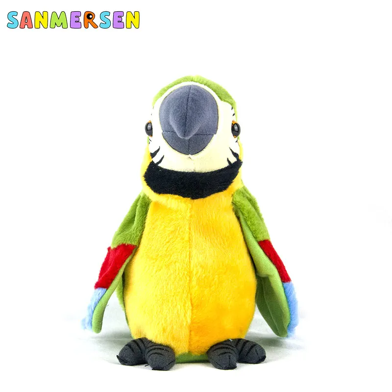 Детские электрические плюшевые игрушки можно научиться говорить с попугаем