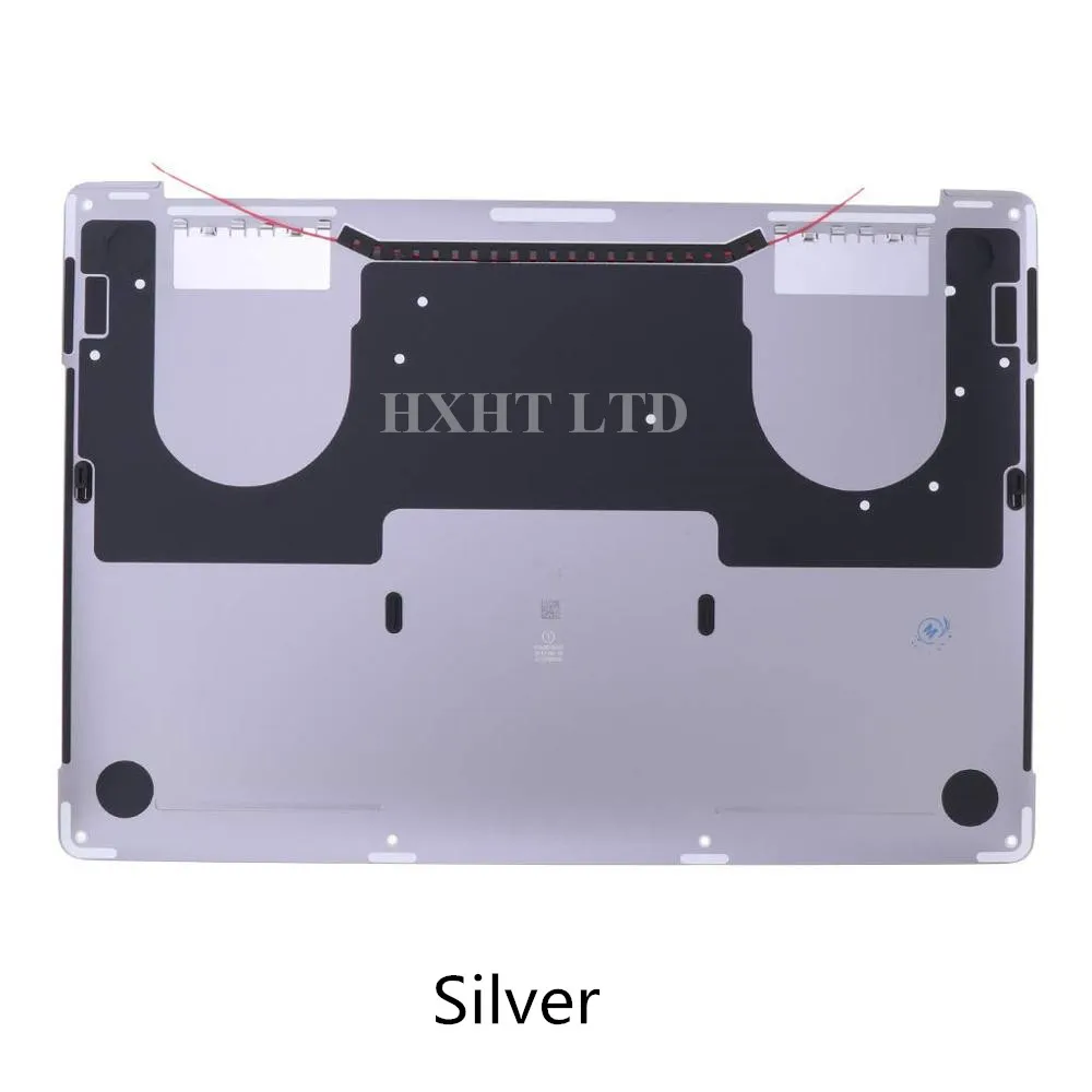 Новый нижний чехол A1706 Нижняя крышка серебристого/серого (серого) для Macbook Pro 13